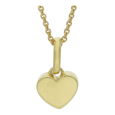 JuwelmaLux Anhänger Herz 925/000 Sterling Silber vergoldet JL16-02-0442