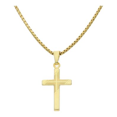 JuwelmaLux Kreuz Anhänger 333 Gold JL14-02-0213