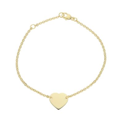 JuwelmaLux Armband Gravur Herz 333 Gold JL14-03-0254