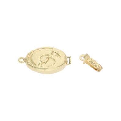 JuwelmaLux Perlenschließe 585/000 (14 Karat) Gold JL30-09-4189