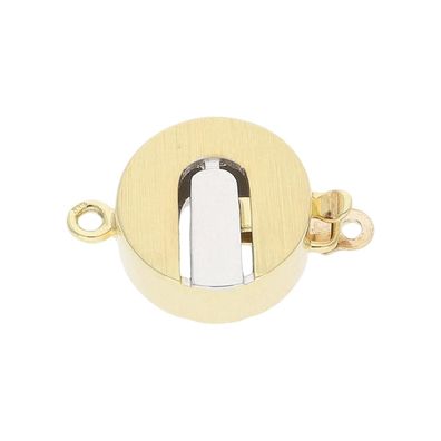 JuwelmaLux Perlenschließe 333/000 (8 Karat) Gold- und Weißgold JL30-09-4184