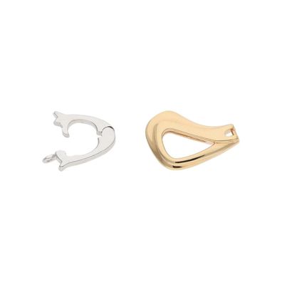 JuwelmaLux Perlenschließe 333/000 (8 Karat) Weiß- und Roségold JL30-09-4168