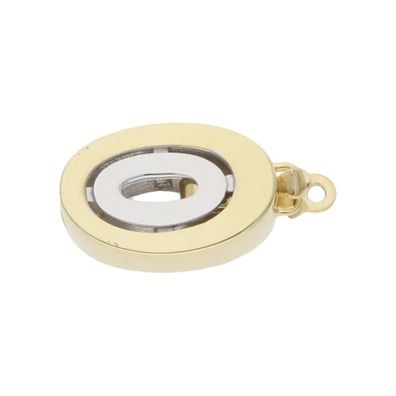 JuwelmaLux Perlenschließe 333/000 (8 Karat) Gold- und Weißgold JL30-09-4154
