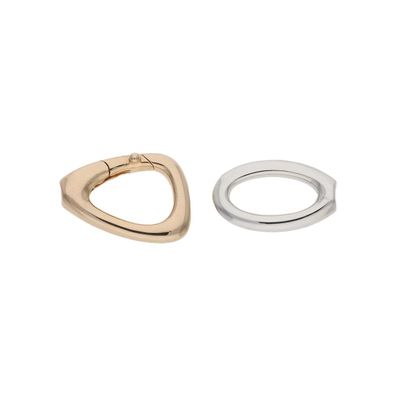 JuwelmaLux Perlenschließe 925/000 Sterling Silber teils rosé vergoldet JL30-09-4151