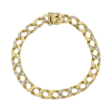 Armband 750/000 (18 Karat) Gold mit Brillanten, getragen 25322366