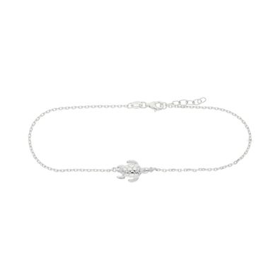 JuwelmaLux Fußkette mit Schildkröte 925 Silber JL52-04-0078