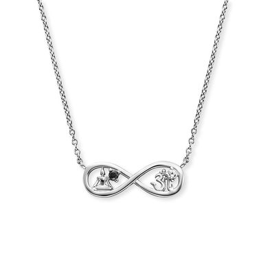 Engelsrufer Halskette ERN-YIYAINFINITY-ZI Infinity Silber mit Zirkonia