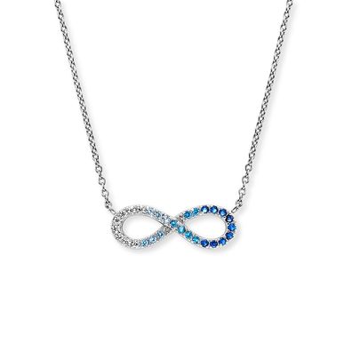 Engelsrufer Halskette Infinity ERN-INFINITYOCEAN-ZI Silber mit Zirkonia