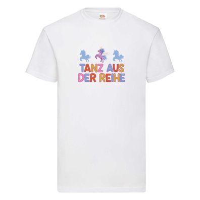 Tanz aus der Reihe | Einhörner T-Shirt Weiß