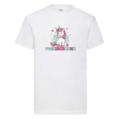 Prinzickchen | Einhorn | Zicke T-Shirt Weiß