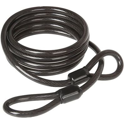 Schlaufenkabel S 8.18 L M-WAVE, L=1800mm, Ø=8mm, schwarz