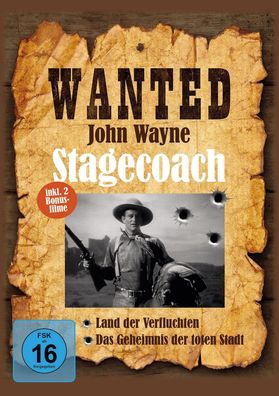 Wanted - John Wayne: Stagecoach - SJ Entertainment - (DVD Vid