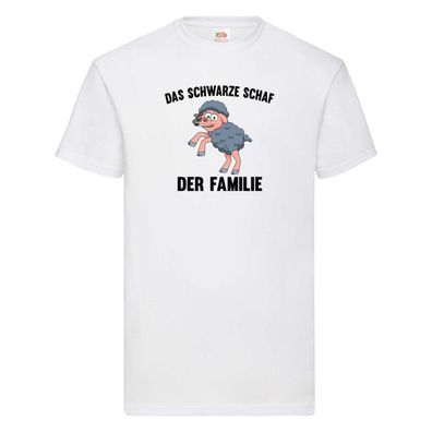 Das Schwarze Schaf der Familie | Böses Kind | Ärger T-Shirt Weiß