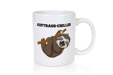 Auftrags Chiller - Tasse Weiß