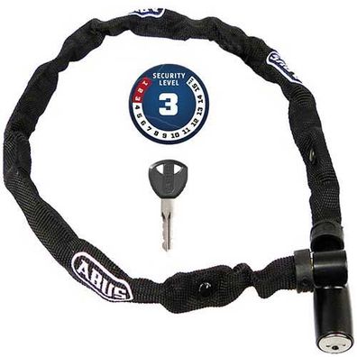 Kette 1500 Web, L = 110 cm, Ø = 4 mm, schwarz, Abus, 56346