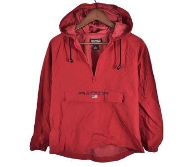 POLO JEANS RALPH LAUREN Herren Windbreaker Jacke mit Kapuze S