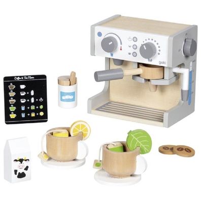 goki Kaffee & Teestation aus Holz für Kinder 51460