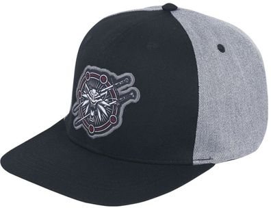 The Witcher Cap - Master Hunter Schwarz-Graue J!NX Snapback Kappe