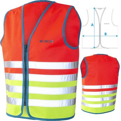 Kinder Wasabi Jacket, rot/grün, Größe M, Wowow, 110070