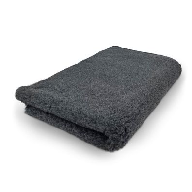 Vet Bed Hundedecke Hundebett Hunde Schlafplatz 100 x 75 cm anthrazit