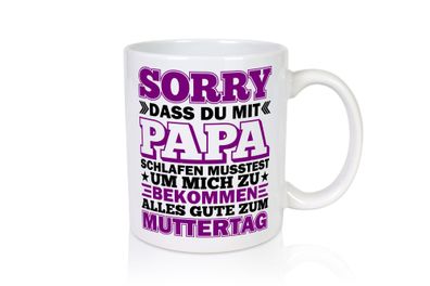 Muttertags Tasse vl1 - Tasse Weiß