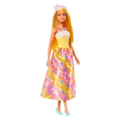 Mattel Barbie Royal-Puppe goldgelb HRR07 - Mattel HRR09 - (Spi