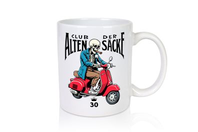 30. Geburtstag | 30 Jahre | Club der alten Säcke - Tasse Weiß