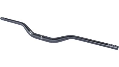 Ergotec Lenker RISER BAR 50 6+ 31,8 - 800x50x12°, Safety Level 6 + , DB, schwarz matt