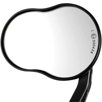 Spiegel M-99L, Arm L=190mm, Ø=22,2mm Ergotec, links, E-45, Aluminium, schwarz