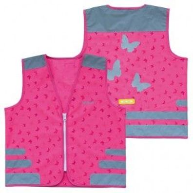 WOWOW Reflex-Kinderweste "Nutty" SB-verpackt, refl pink, Gr. XS (