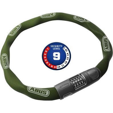 Kette 8808C, L = 85cm, Ø = 8mm, jade grün, Abus, 61492