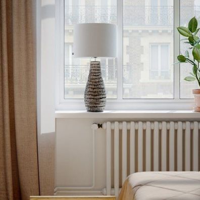 By Rydéns 4002770-5500 Bartha 74 Tischleuchte braun beige