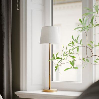 By Rydéns 4002740-6501 Lumi 68 Tischleuchte gold weiß