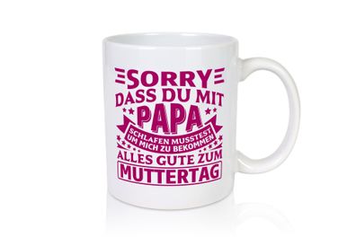 Muttertags Tasse vl5 - Tasse Weiß