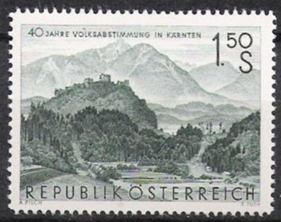 Österreich Nr.1082 * * Volksabstimmung in Kärnten 1960, postfrisch