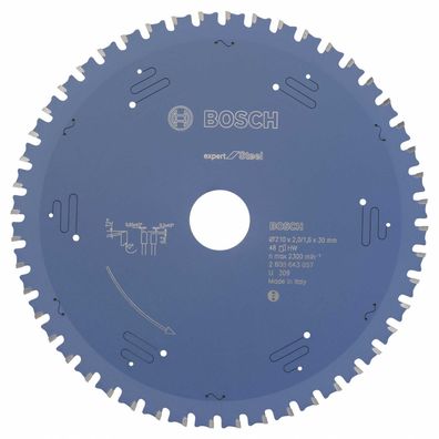 Bosch Expert for Steel - Kreissägeblatt - für Stahl - 210 mm - 48 Zähne