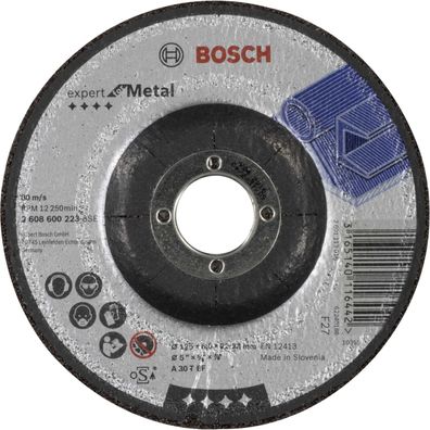 Bosch Expert for Metal - Schleifteller - für Metall - 125 mm