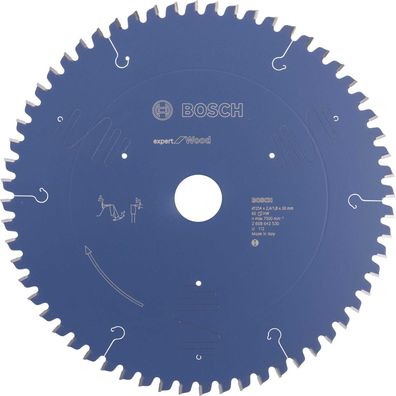 Bosch Expert for Wood - Lame de scie circulaire - pour le bois - 254 mm - 60 dents
