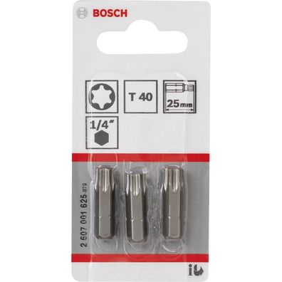 Bosch 3ST Torxschr. Bit T40 XH 25mm