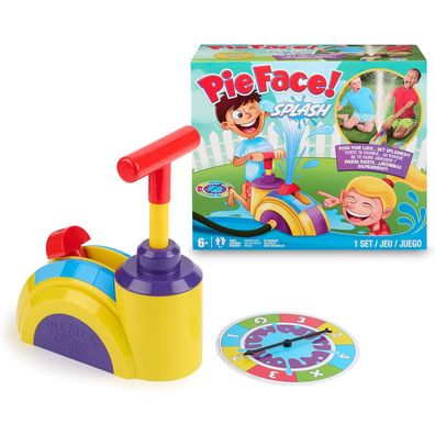 Hasbro - SOAK-7250 - Pie Face! Splash Wasserspielzeug Wassersprinkler Sprenkler