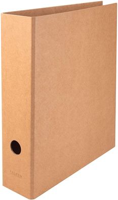 Original Falken Vegan-Ordner Pure Nature 8 cm breit DIN A4 Braun