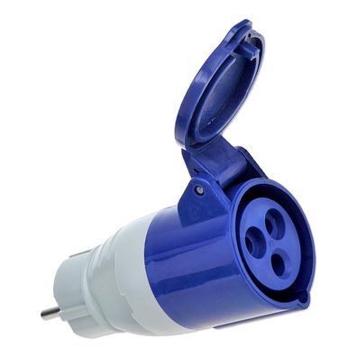 Adapterkupplung | Schuko zu CEE | 230V | 16A