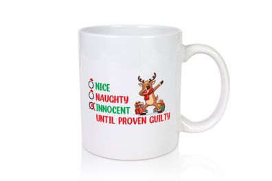 beihnachtszeit | Daping Elch - Tasse Weiß