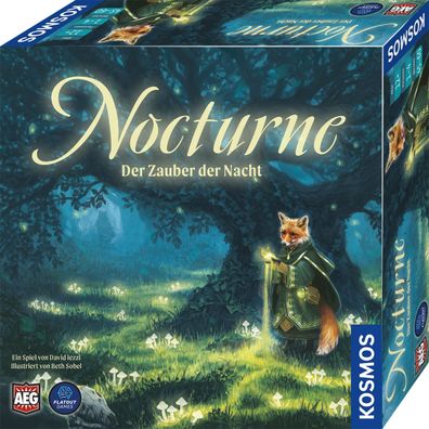 Nocturne 68494 Brettspiel Kosmos Zauberwald Wettstreit 1-4 Spieler