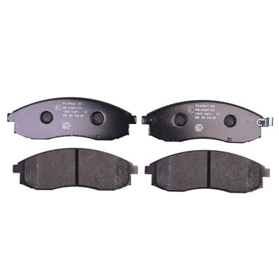 Hella PAGID Bremsbeläge Scheibenbremse Satz für Nissan Maxima III J30 IV QX A32