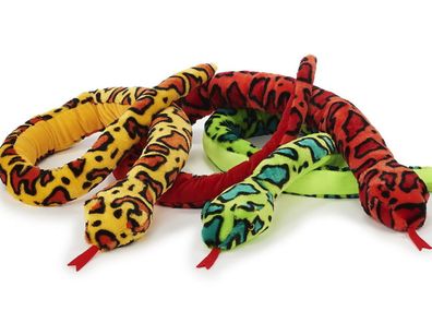 Kuscheltier Schlange 165cm sortiert FV euro souvenirs - Farbe: Rot