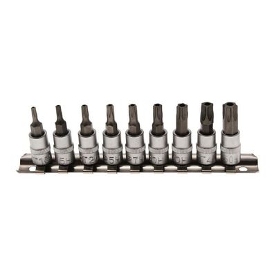 BGS-2165 | Biteinsatz-Satz 6,3 (1/4) T-Profil mit Bohrung T10-T50