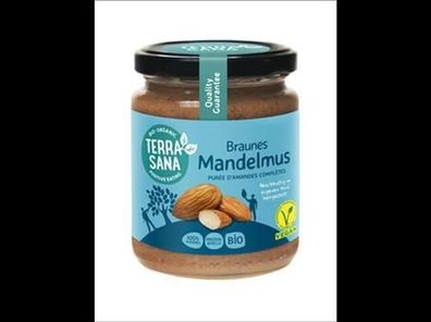 TerraSana 6x Mandelmus braun 250g
