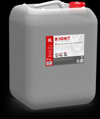 Bornit Bitumenemulsion C60BP4-S Haftvermittler zum Vorspritzen auf Asphalt