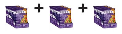 3 x Quest Nutrition Protein Tortilla Chips (8x32g) Loaded Taco